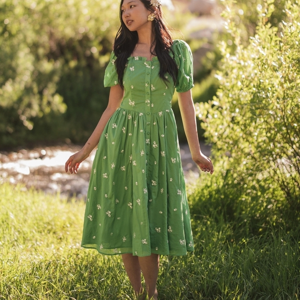 JessaKae Juniper Floral Midi Dress